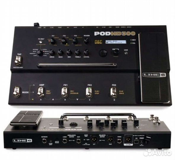 Гитарный процессор line 6 POD HD300