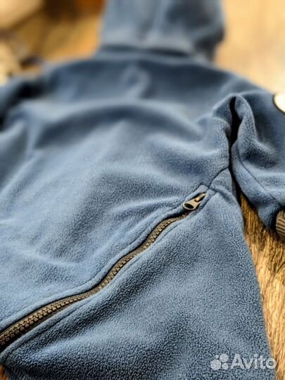 Комбинезон флисовый Bambinizon 74р + шапка Lassie