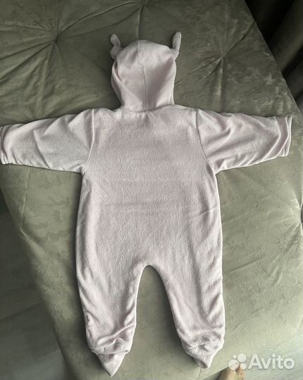 Комбинезоны утепленные для девочки 68