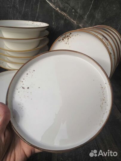 Набор столовой посуды, ресторанный фарфор