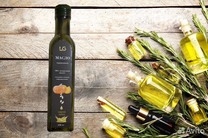 Масло тыквенное холодного отжима Т0196