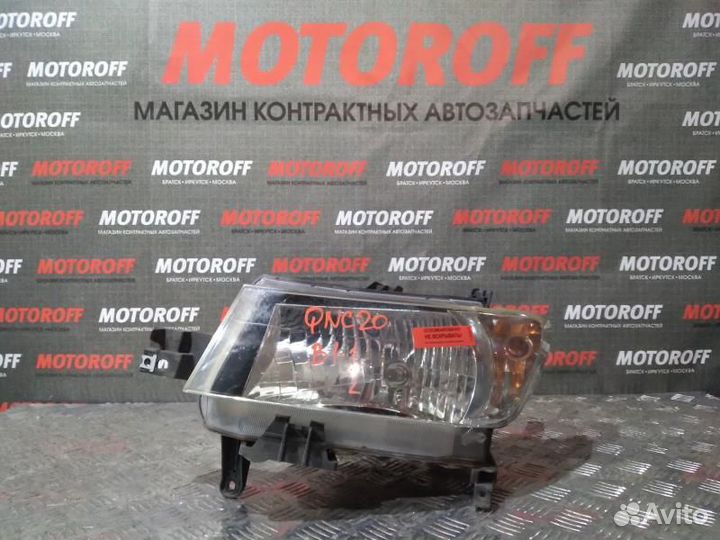 Фара левая тойота биби QNC21 B1-1 А70