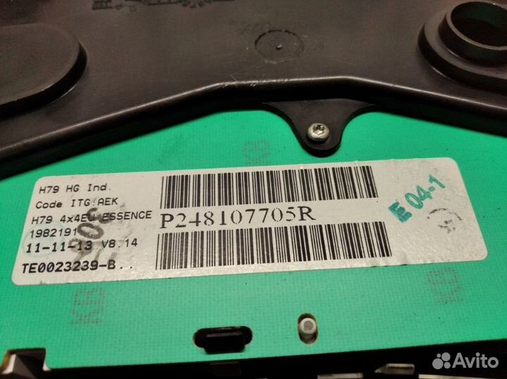 Щиток приборов Renault Duster K4MA606 2013