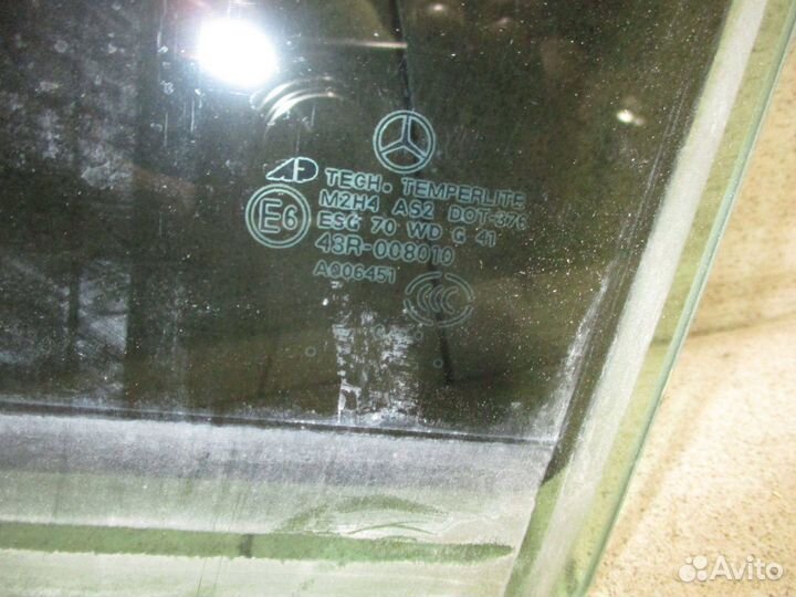 Стекло двери задней левой Mercedes-Benz GLS-Class