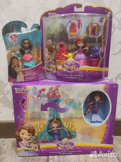 Игровой набор с фигурками кукла Sofia Дисней