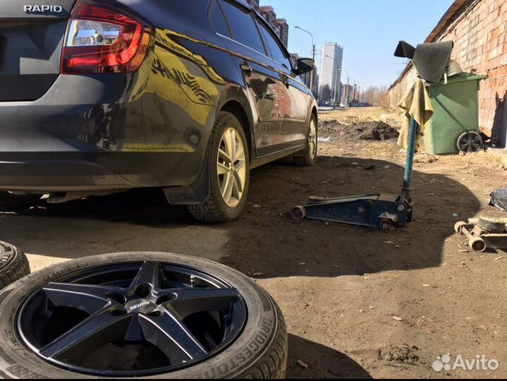 R16 Amberstone 101 195/55, PCD 5x100 DIA 38