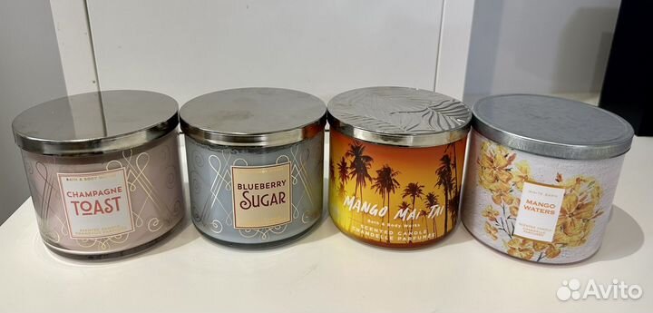 Bath and body works свеча новая оригинал