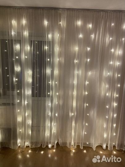 Гирлянда штора