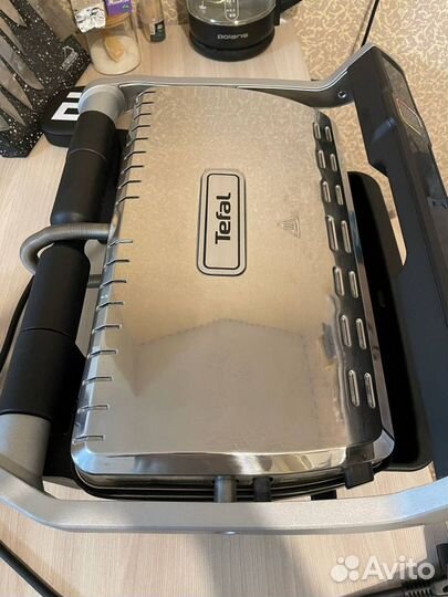 Гриль Tefal optigrill elite xl gc760d30