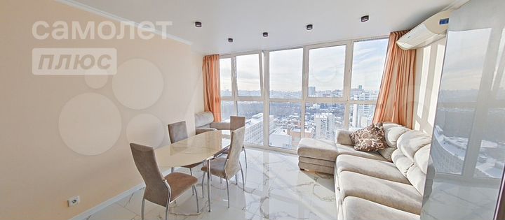 3-к. квартира, 85,6 м², 24/25 эт.