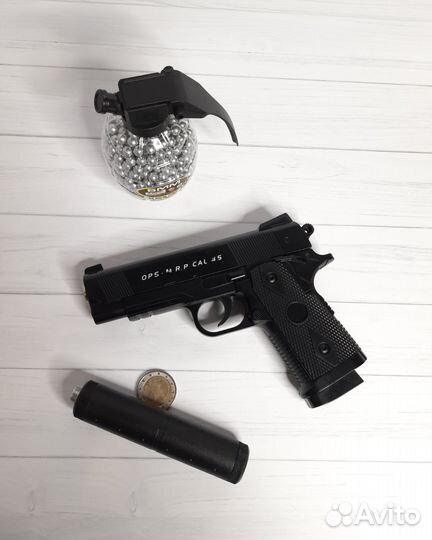 Детский пистолет металлический U.S.A