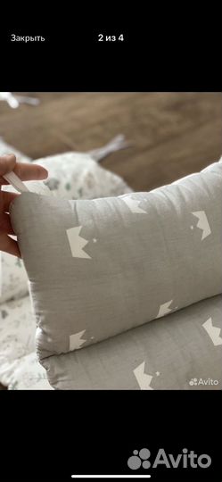 Бортики в детскую кроватку