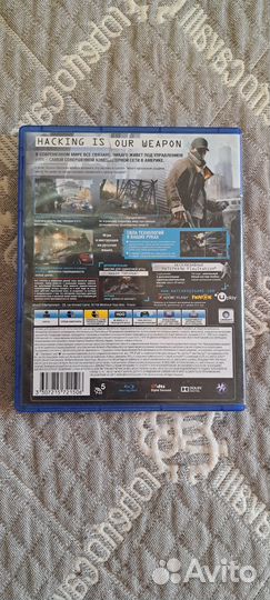 Watch dogs ps4 ps5 игра для приставки диск