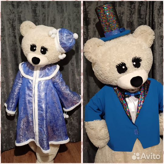 Поздравление от ростовых кукол