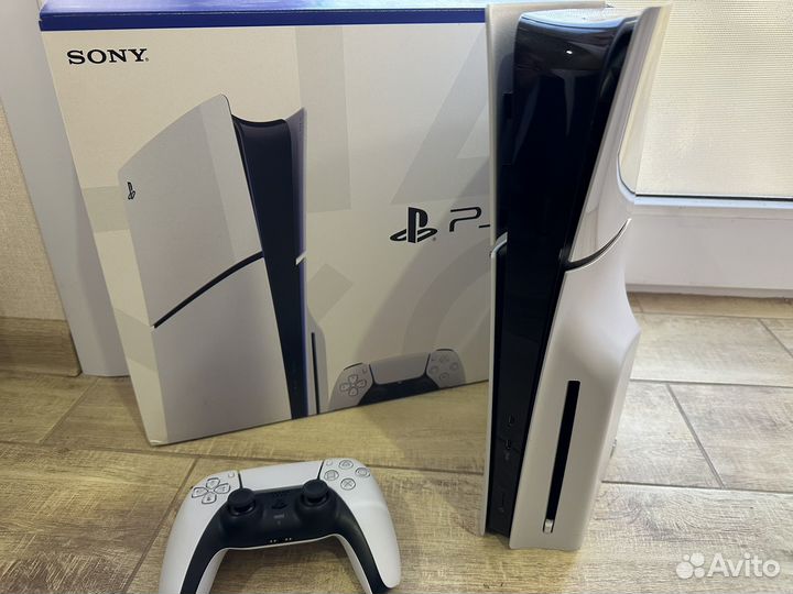 Sony playstation 5 slim с дисководом и играми 600