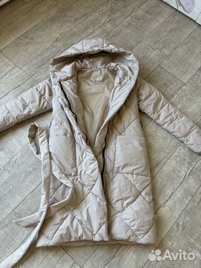 Куртка зимняя женская длинная