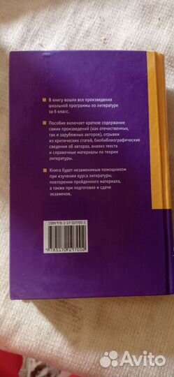 Книги 6 класс