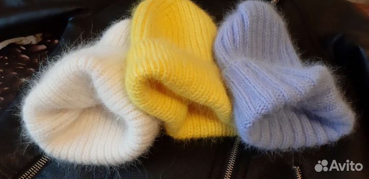 Шапка из пуха норки