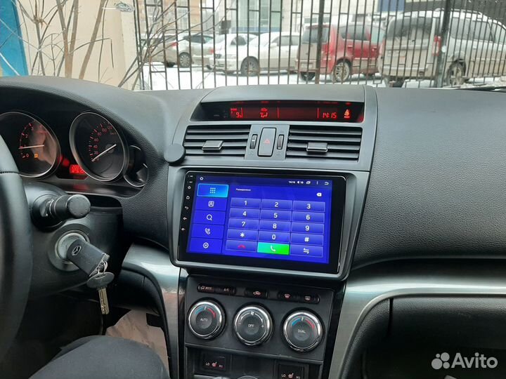 Android магнитола Mazda 6 GH 2008-2012, есть Teyes