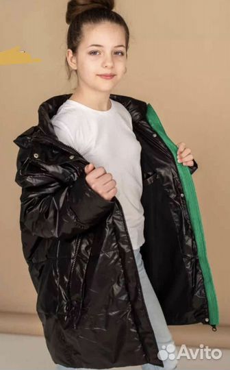 Куртка демисезонная для девочки 146 рост. Новая