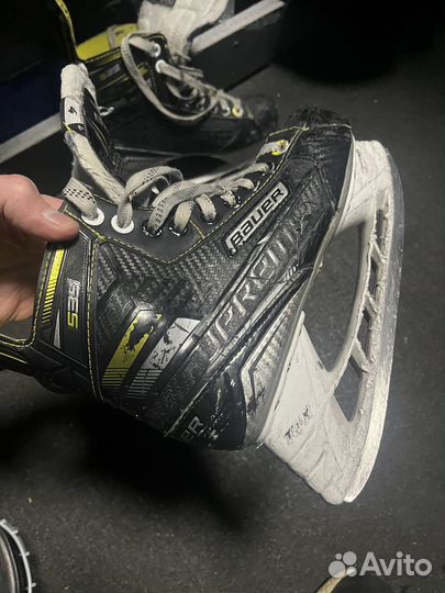 Коньки bauer для ребёнка 8-10 лет