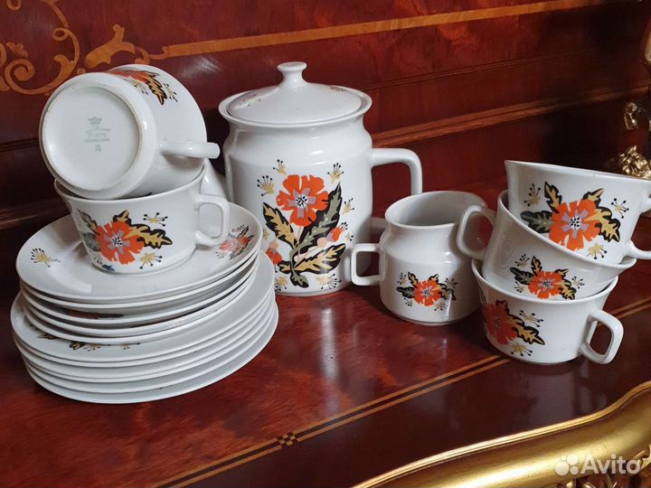 Чайный сервиз Чехословакия