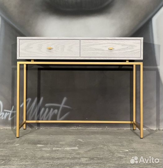 Консоль/тумба в стиле лофт