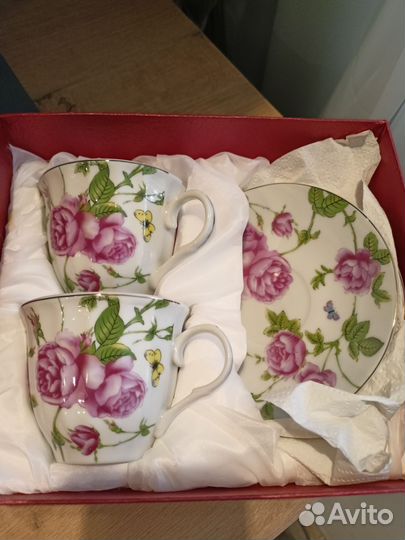 Чашка с блюдцем