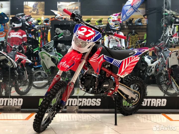 Питбайк BSE 125 Красный