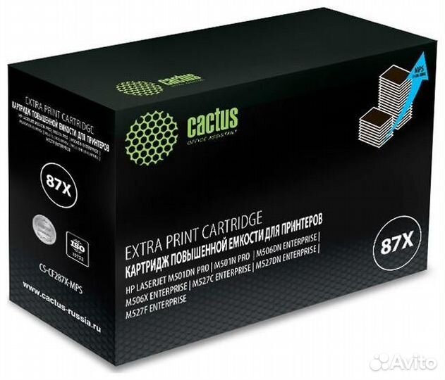 Картридж Cactus CS-CF287X-MPS (1086946) 1444371