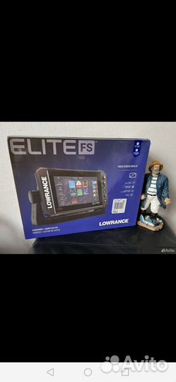 Эхолот lowrance elite 7 fs бу