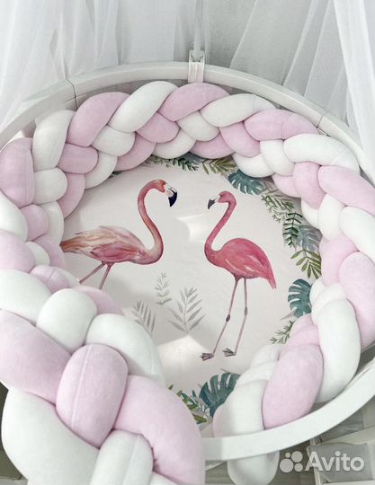 Бортики в кроватку