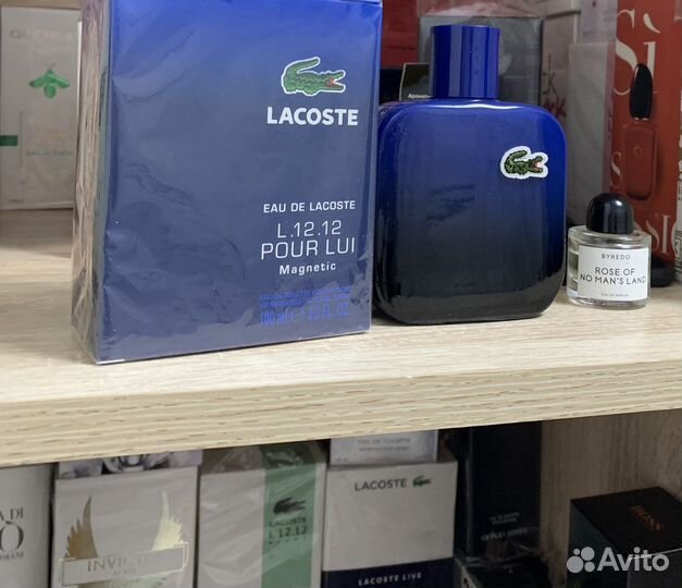 Туалетная вода lacoste pour homme magnetic