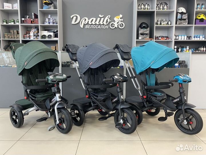 Велосипед детский трехколесный Tech Team