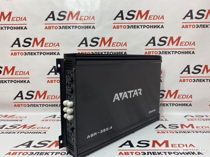 Усилитель Avatar ABR-360.4 black 4-х канальный