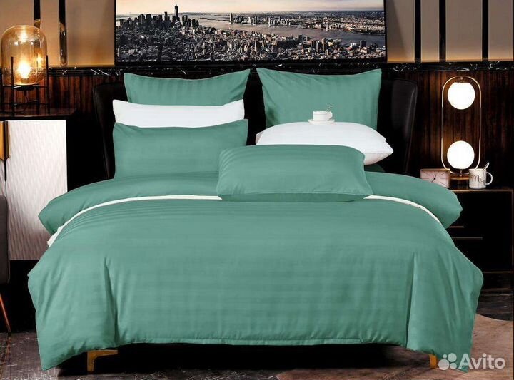 Кпб страйп сатин