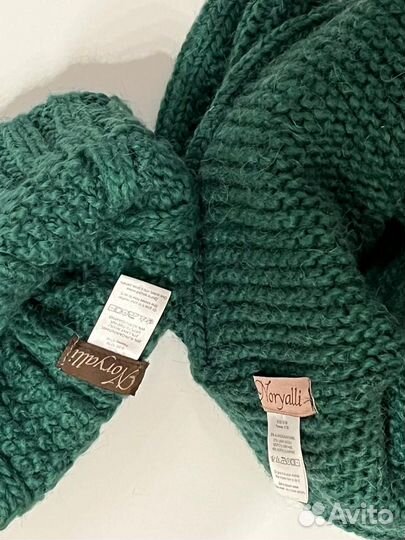 Комплект шапка и снуд женский