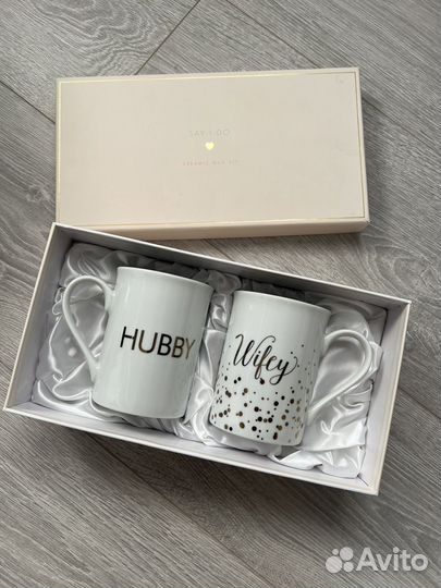 Кружки бокалы для молодоженов на свадьбу