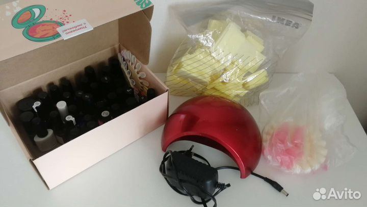 Набор для гель лака (уф лампа, лаки)