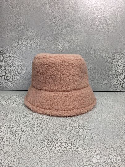Шапка панама меховая зима разные модели цвета