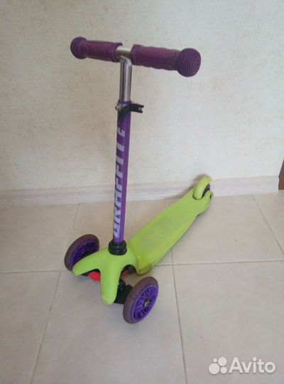 Запчасти на самокат детский трехколесный Graffiti