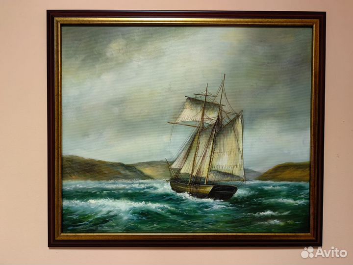 50х60см картины маслом на холсте пейзажи