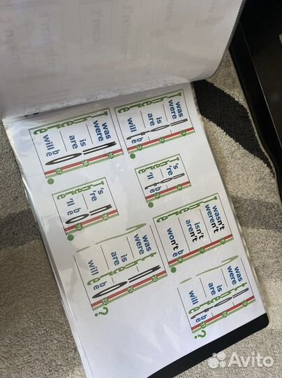 Методика Зайцева. Карточки, таблицы для обучения