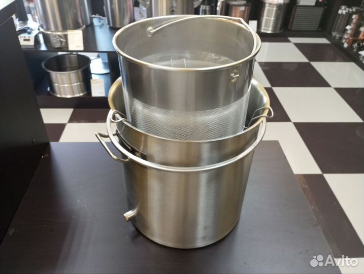 Бункер для солода в куб 37 литров