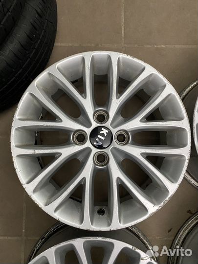Оригинальные диски Kia Rio R15, 4x100