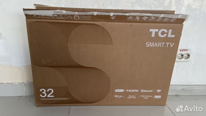 Телевизор 32 HD TCL 32S5400A Чёрный