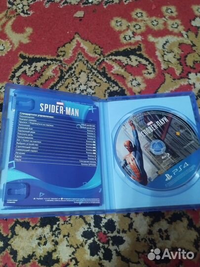 Игра на ps4 человек паук