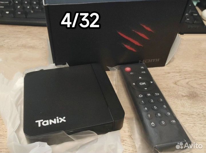 Tanix w2 4/32 GB прошитая 1000 каналов кино сериал