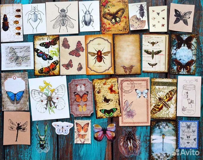 Наборы для скрапбукинга насекомые