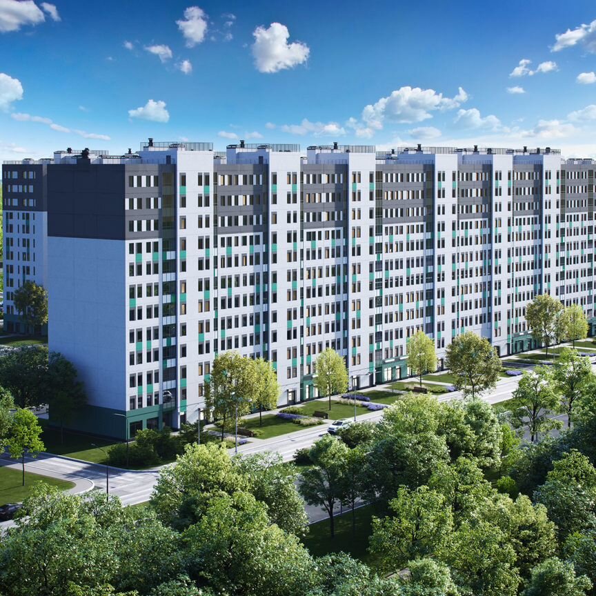 2-к. квартира, 41 м², 6/12 эт.